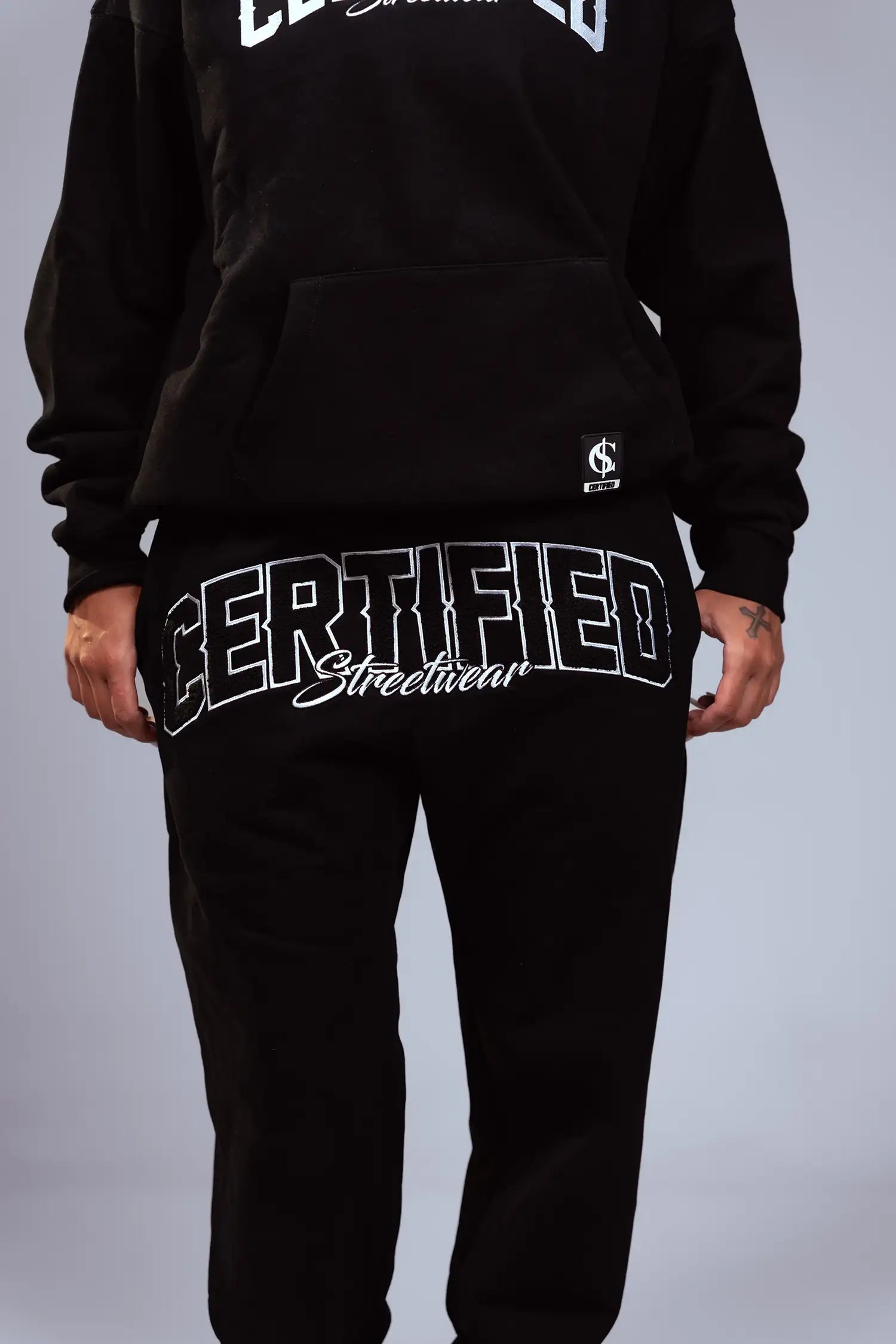 'GET CERTIFIED' SIGNATURE TRACKPANTS
