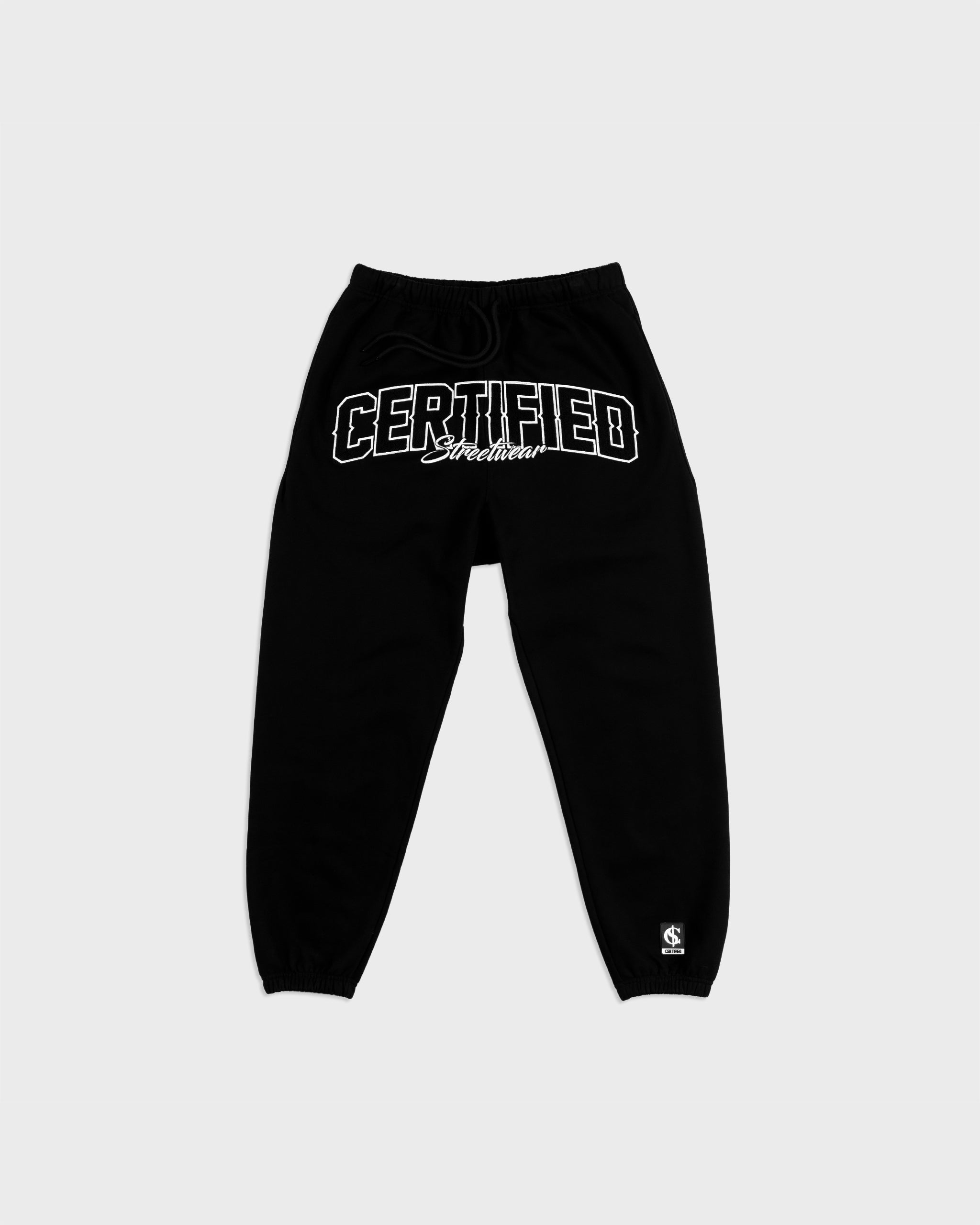 'GET CERTIFIED' SIGNATURE TRACKPANTS
