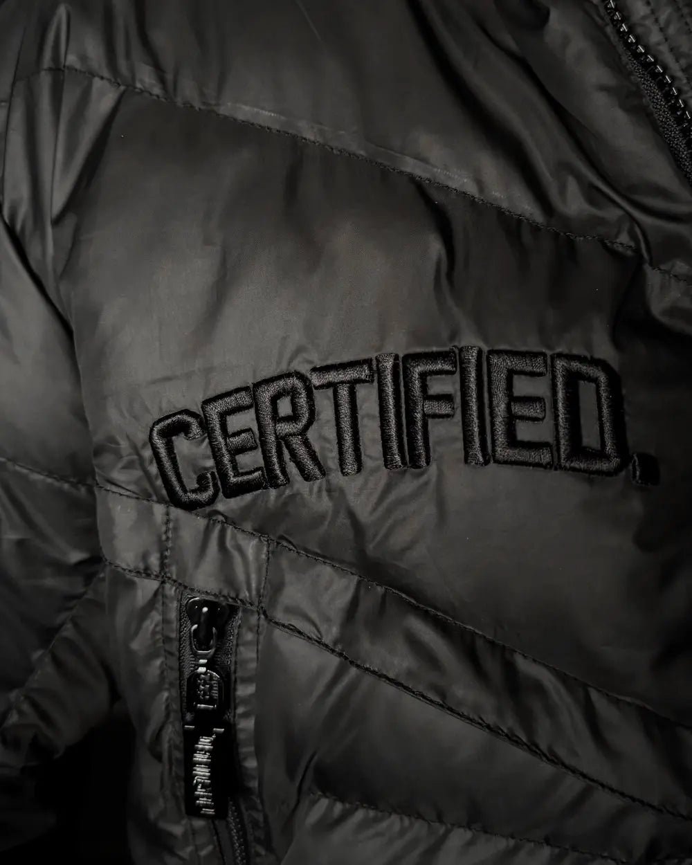 All Eyes On Me Blackout Puffer